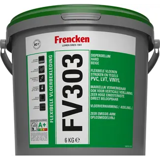 Frencken FV303 PVC & Vinyl Vloerlijm 6kg