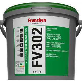 Frencken FV302 PVC & Vinyl Vloerlijm 6kg