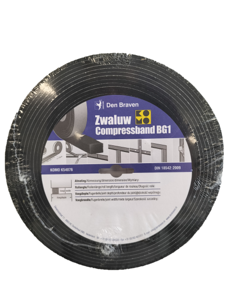 Zwaluw Den Braven Compressband BG1 | Compressieband - Kitxpert.nl