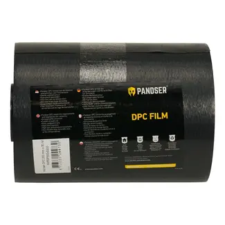 Pandser DPC-folie 25 cm x 50 meter 0.3 mm