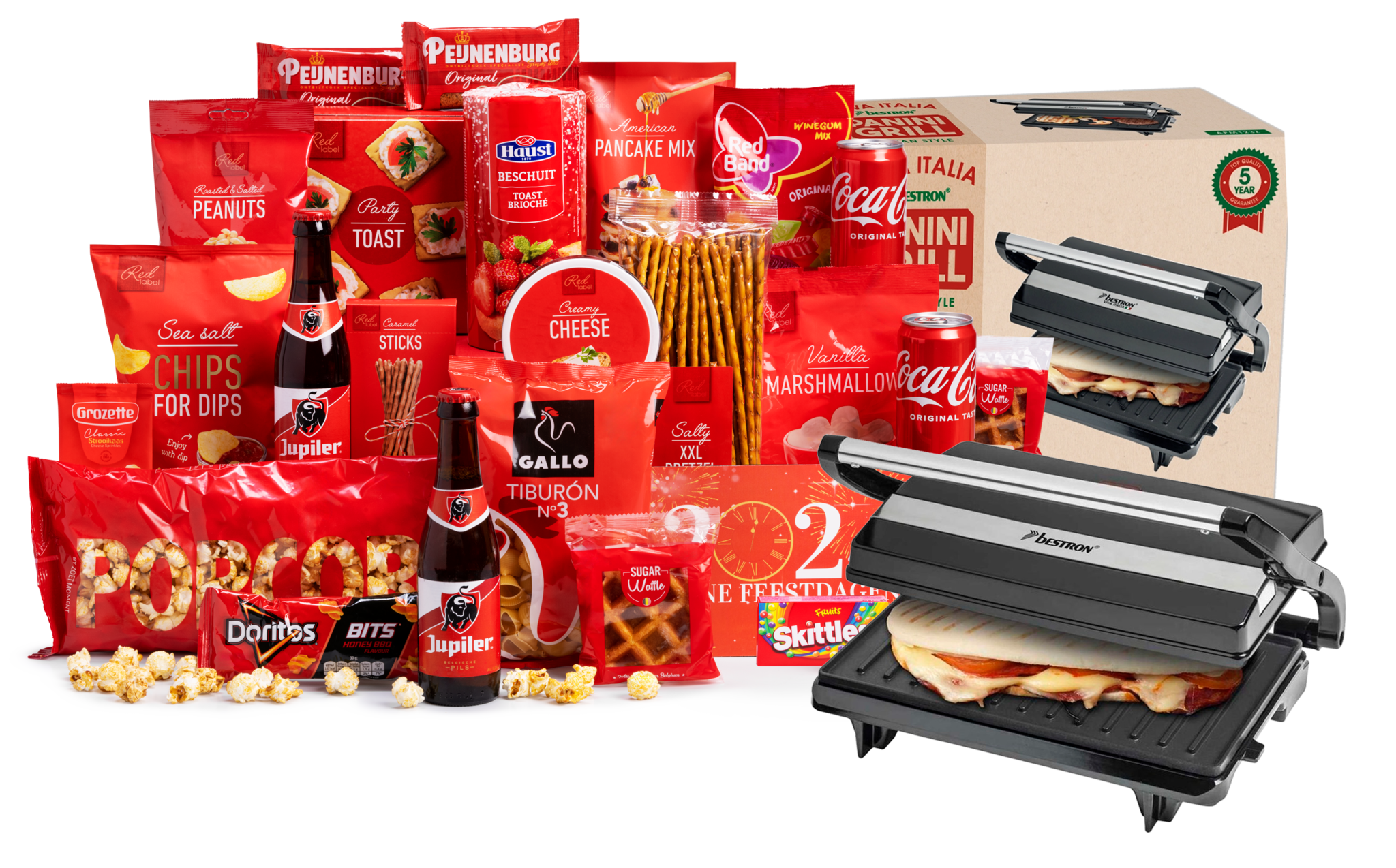 Kerstpakket Rood gloeiend