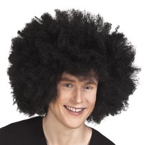 Pruik Afro Clarence