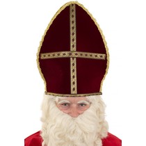 Sint Nicolaas mijter stof