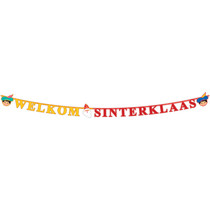 Letterslinger Welkom Sinterklaas (2,3m)