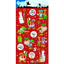 Stickervel Sinterklaas Cadeautjes