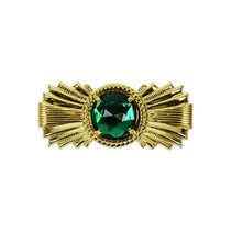 Baretspeld Langwerpig Goud/Groen