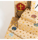 Cadeau Naamstickers Sinterklaas Classic