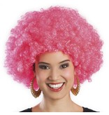 Afropruik krul Roze