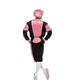 Pieten kostuum Diego zwart/roze