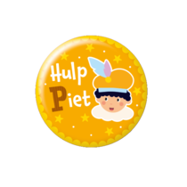 Button klein Hulp Piet Cartoon Vigo