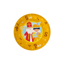 Bordjes Sint & piet Cartoon Vigo (8st)