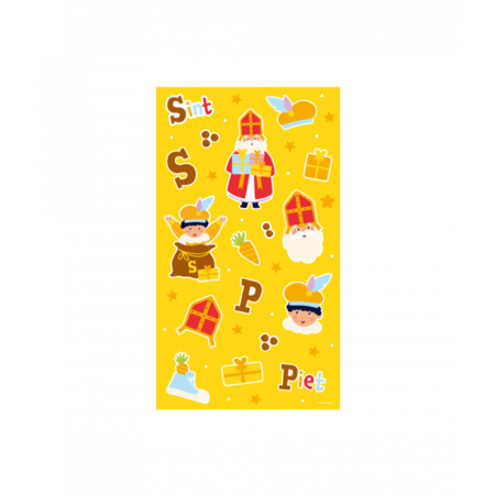 Stickers Sint & Piet Cartoon Vigo