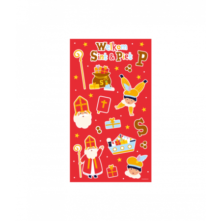 Stickers Sint & Piet Cartoon Vigo