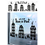 Raamstickers Welkom Sint en Piet Groot (150x50cm)
