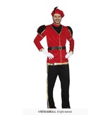 Hoofdpiet Kostuum Rood/Zwart