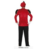 Hoofdpiet Kostuum Rood/Zwart