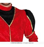 Hoofdpiet Kostuum Rood/Zwart