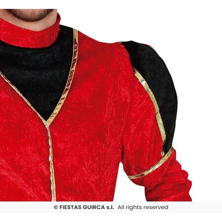 Hoofdpiet Kostuum Rood/Zwart