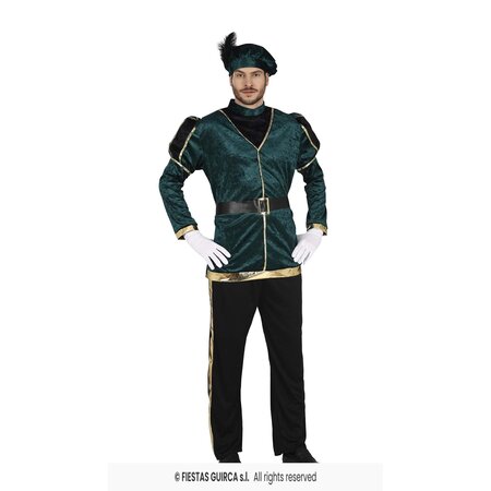 Hoofdpiet Kostuum Groen/Zwart