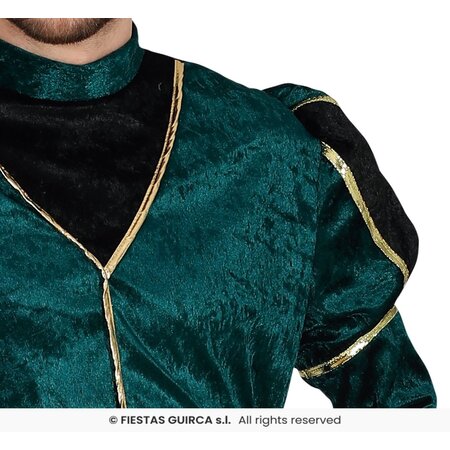 Hoofdpiet Kostuum Groen/Zwart