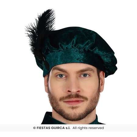 Hoofdpiet Kostuum Groen/Zwart