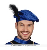 Hoofdpiet Kostuum Blauw/Zwart