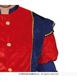 Hoofdpiet Kostuum Blauw/Rood