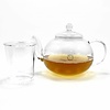 Solo Verona Glazen Theepot met RVS Filter – 1,0 Liter