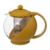 Theepot Hestia 1250 ml - Grote Glazen Theepot in 3 Kleuren (ideaal voor Theebloemen)