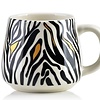 Grote Keramische Koffie-en Theemok met Dierenprint- 400 ml