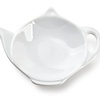 Porseleinen Lekbakje / Theetipje Wit - Theepot Vorm