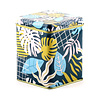Thee bewaarblikje Tropical  70x70x90mm
