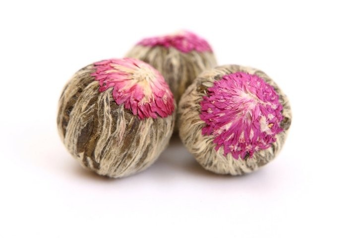 80 theebloemen per stuk verpakt