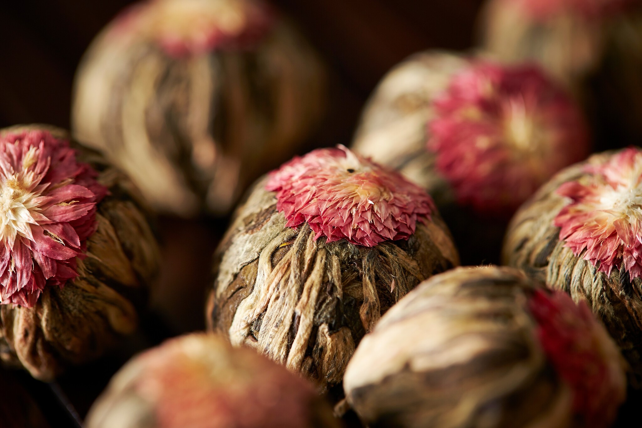 80 theebloemen per stuk verpakt