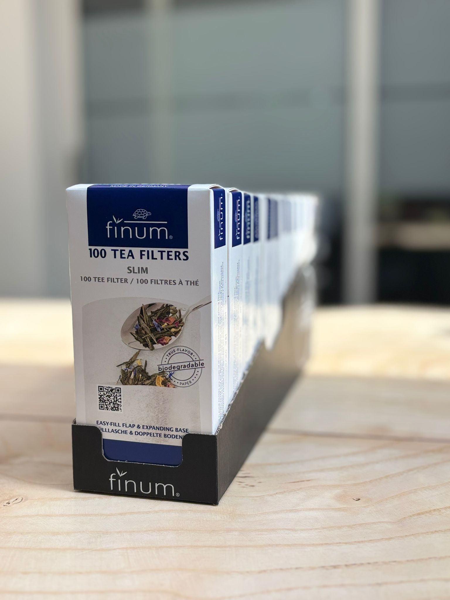 Finum maat S - 100 theefilters in een doosje (vervanger van T-sac nr. 2)