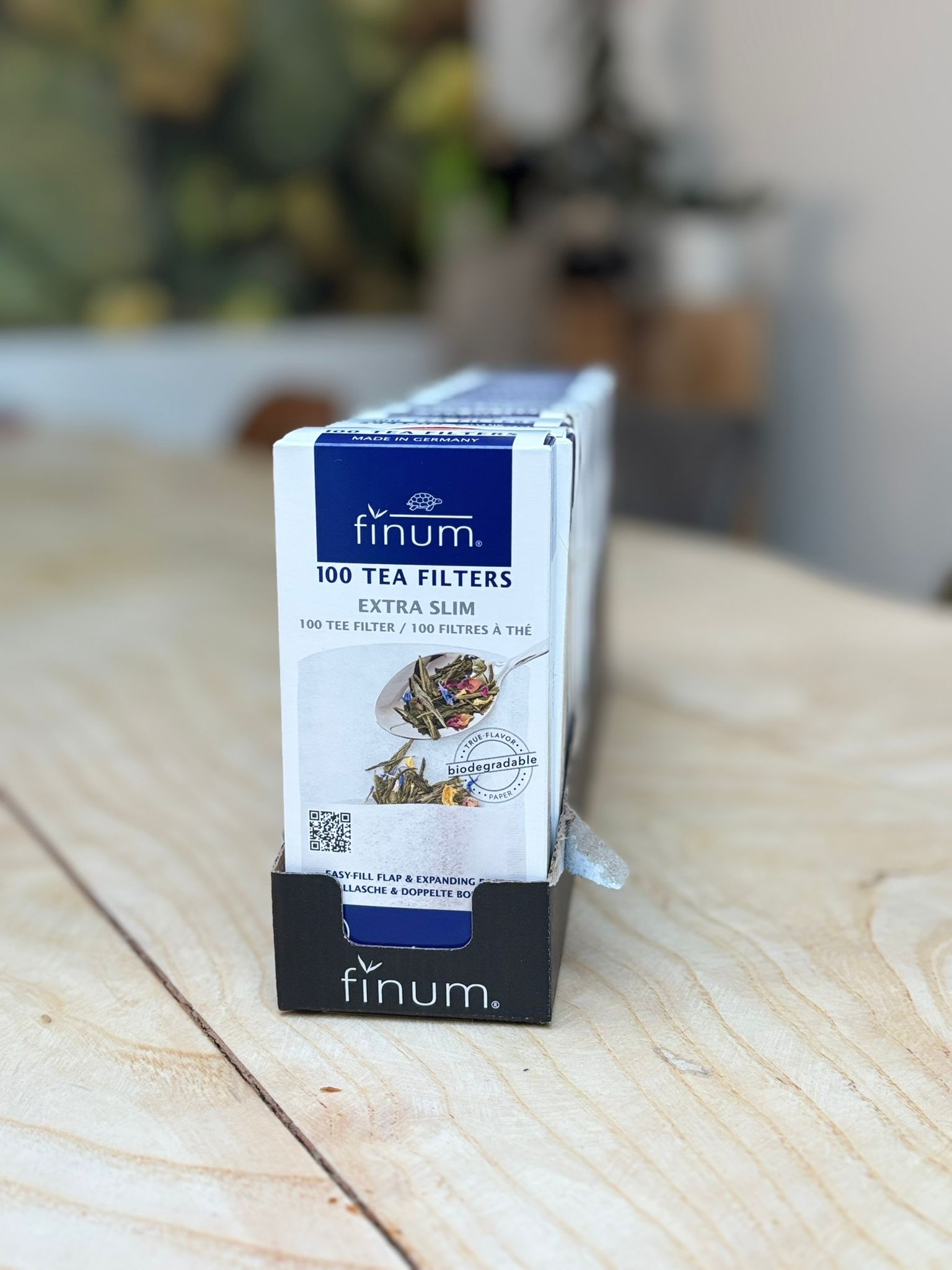 Finum maat xs - 100 theefilters in een doosje (vervanger van T-sac nr. 1)