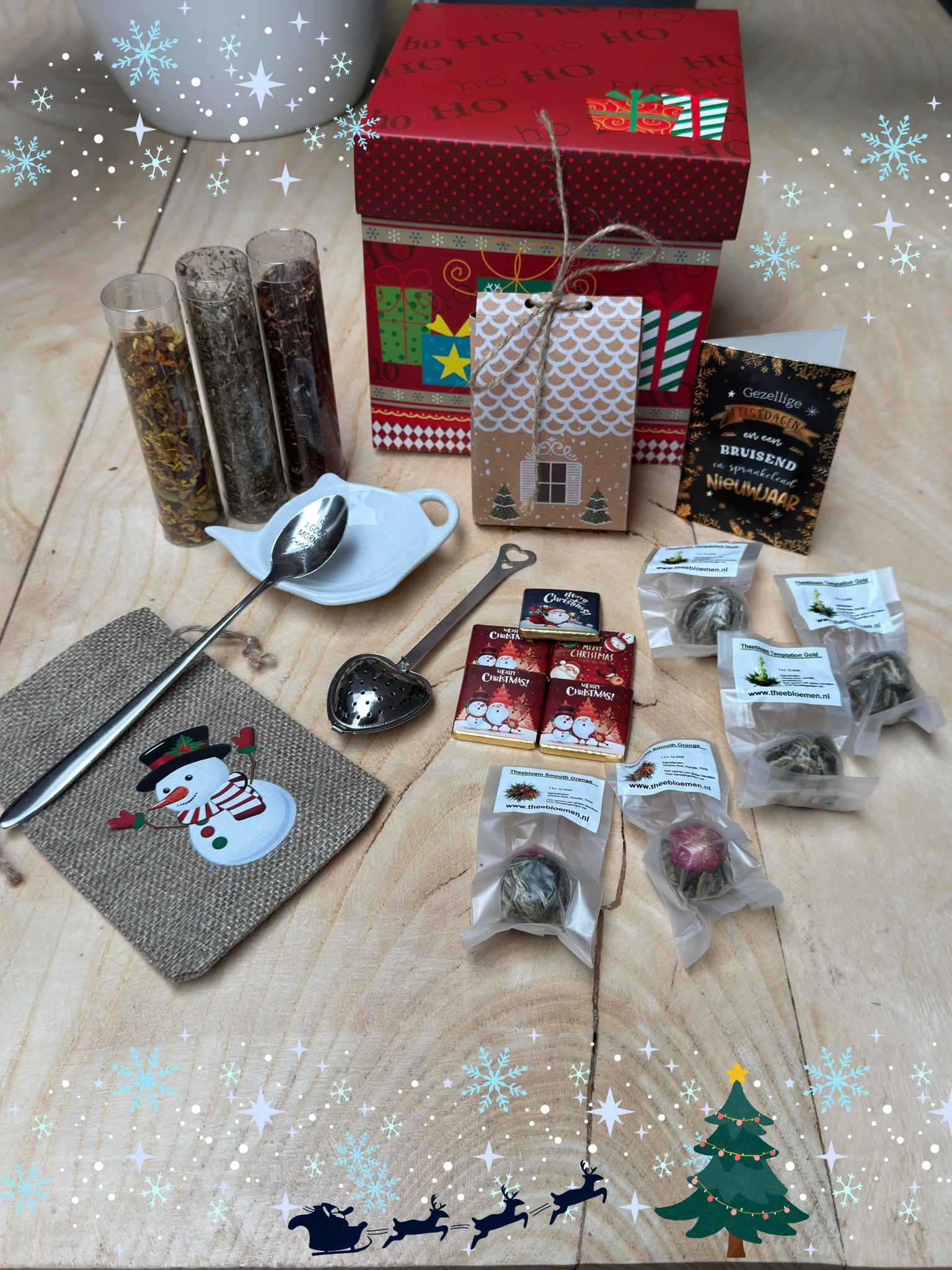 kerstcadeau in mooie kerst doos