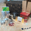 Exclusief XL kerstpakket met Theebloemen, Glazen & Chocolade