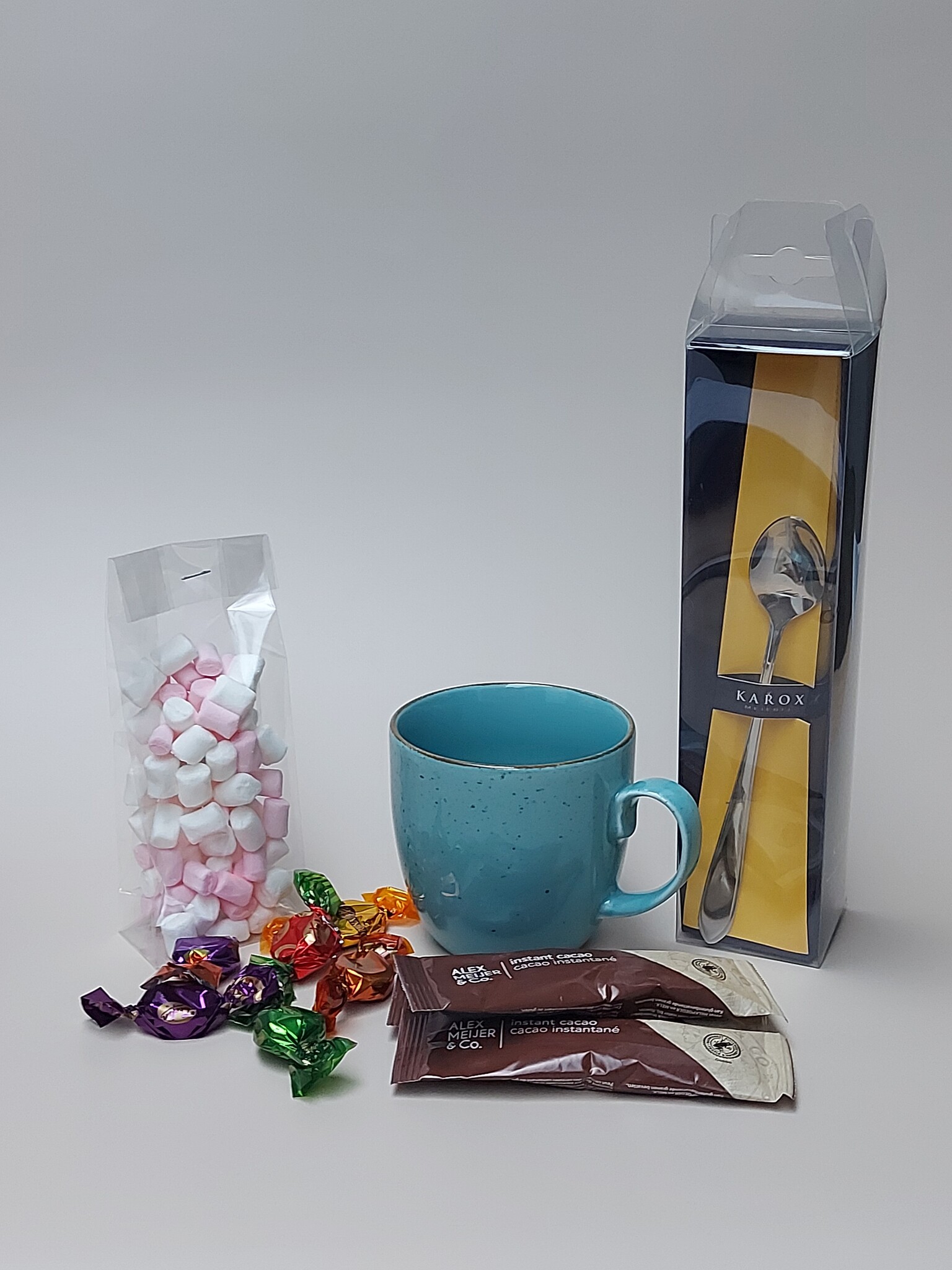 Choco cadeaupakket-luxe verwenmoment in een mok