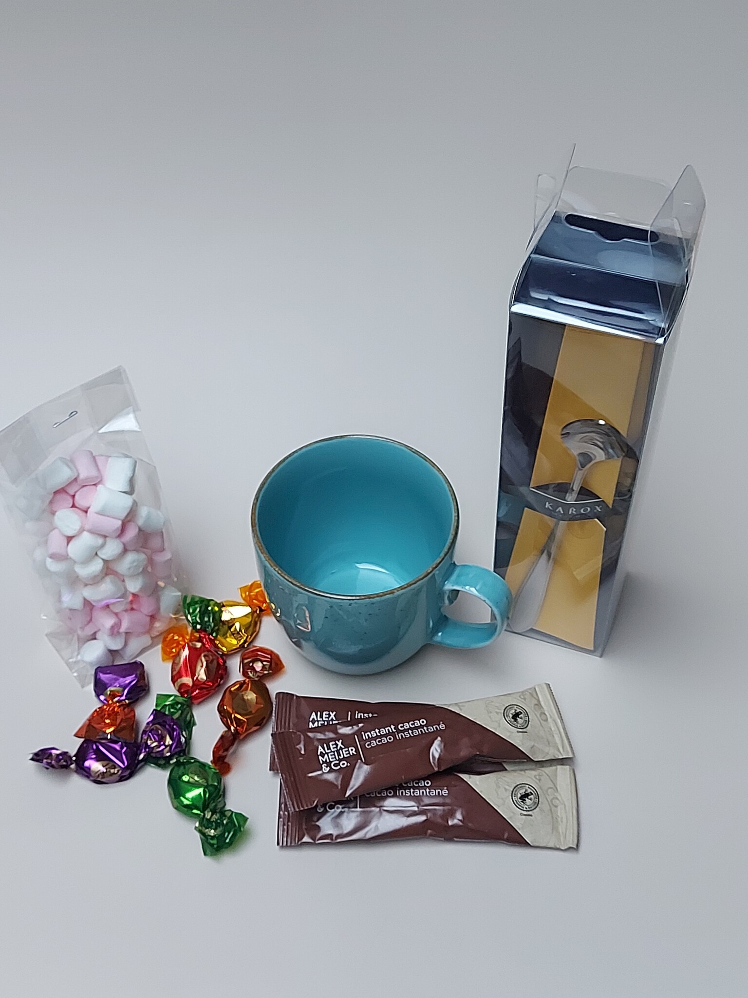 Choco cadeaupakket-luxe verwenmoment in een mok