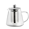 KARL WEIS GLAZEN THEEPOT MET RVS FILTER(800ml)-BOROSILICAATGLAS