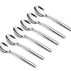 Puro Koffielepels-Luxe RVS Koffielepels-Set van 6-12,5 cm