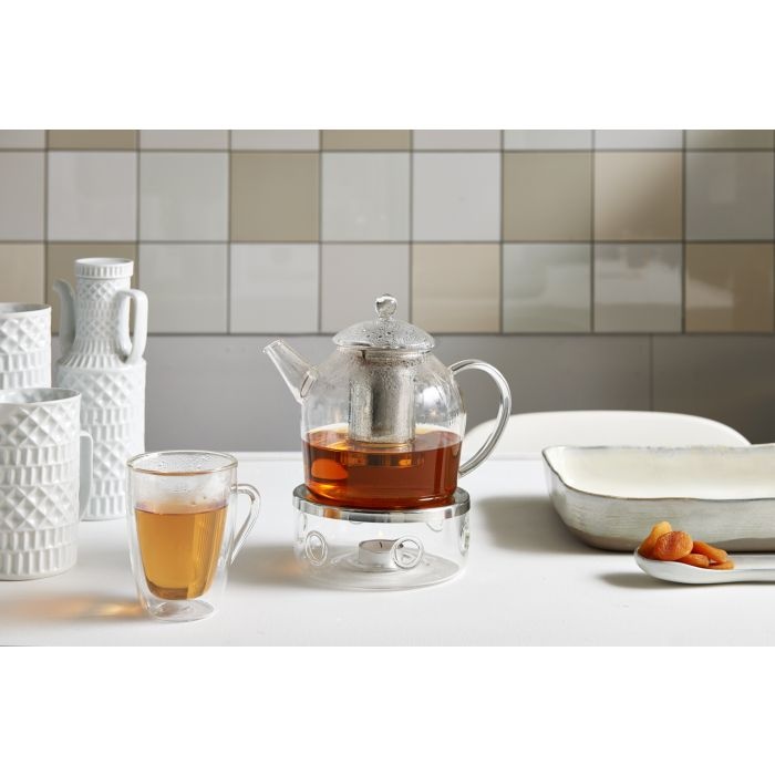 Theelicht glas Minuet