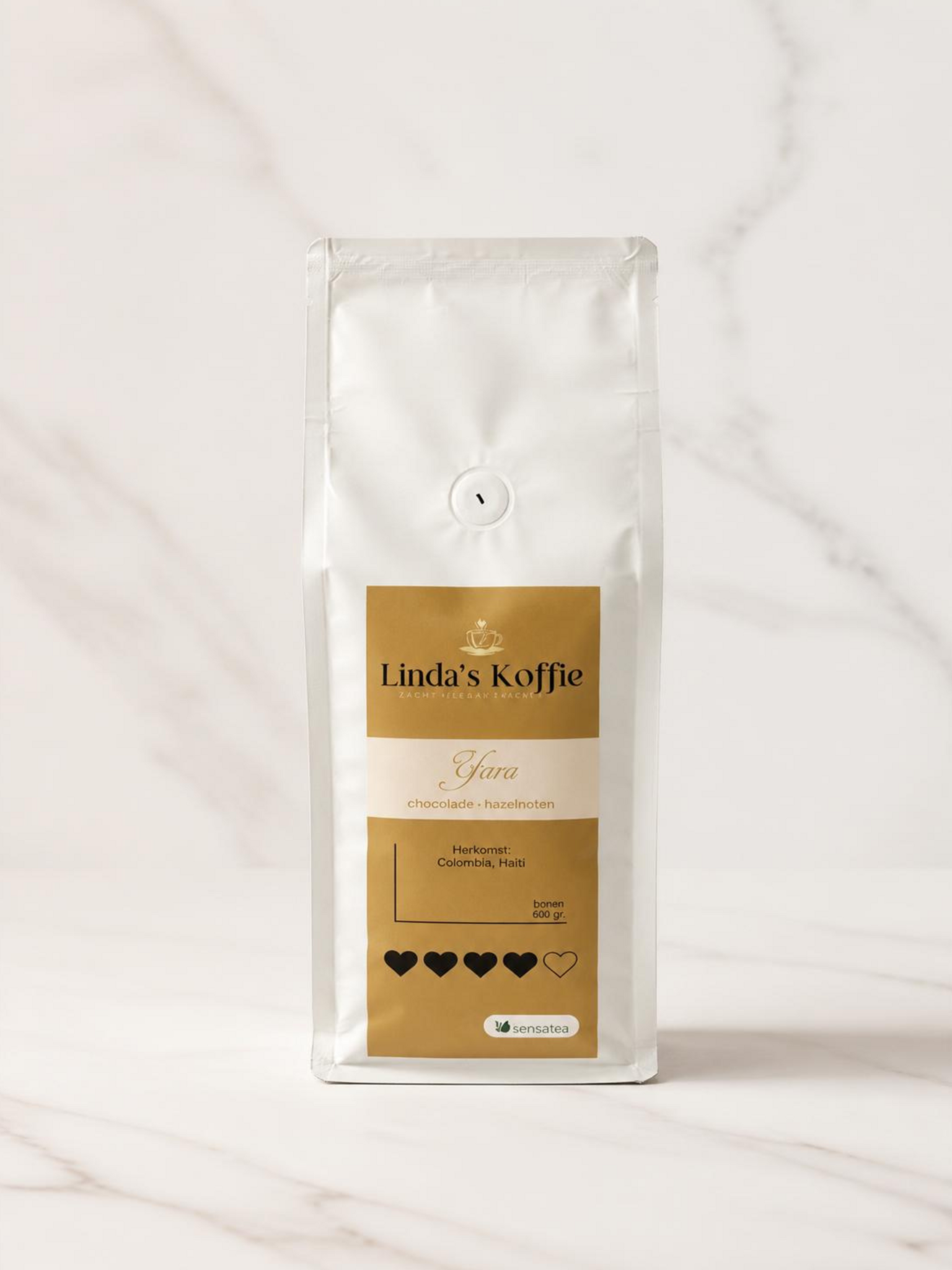 Linda's Koffie YARA - Espresso Koffiebonen & Filtermaling