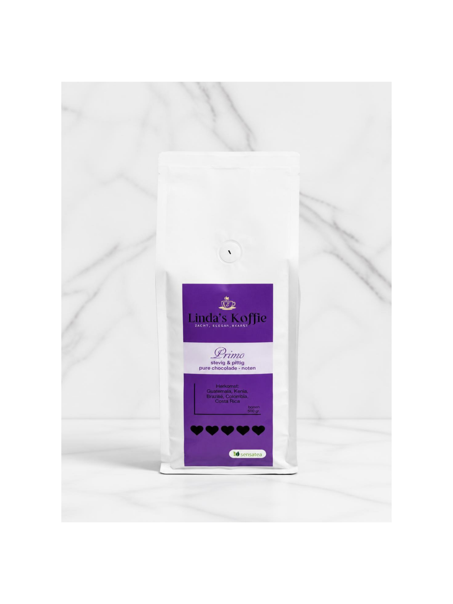 Linda's Koffie PRIMO - Krachtige Espresso Koffiebonen