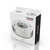 Karl Weis Premium gerilde glazen theepot met RVS filter - 0,8 Liter