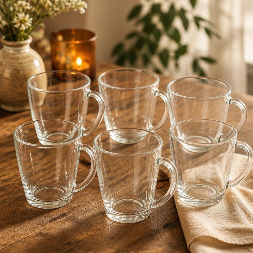 Duralex Cosy theeglazen 350ml- Voordeelset van 6 stuks