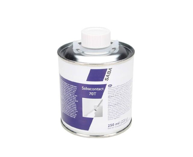 Sabaplast 70T contact adhesive for soft PVC - capacity 250ml