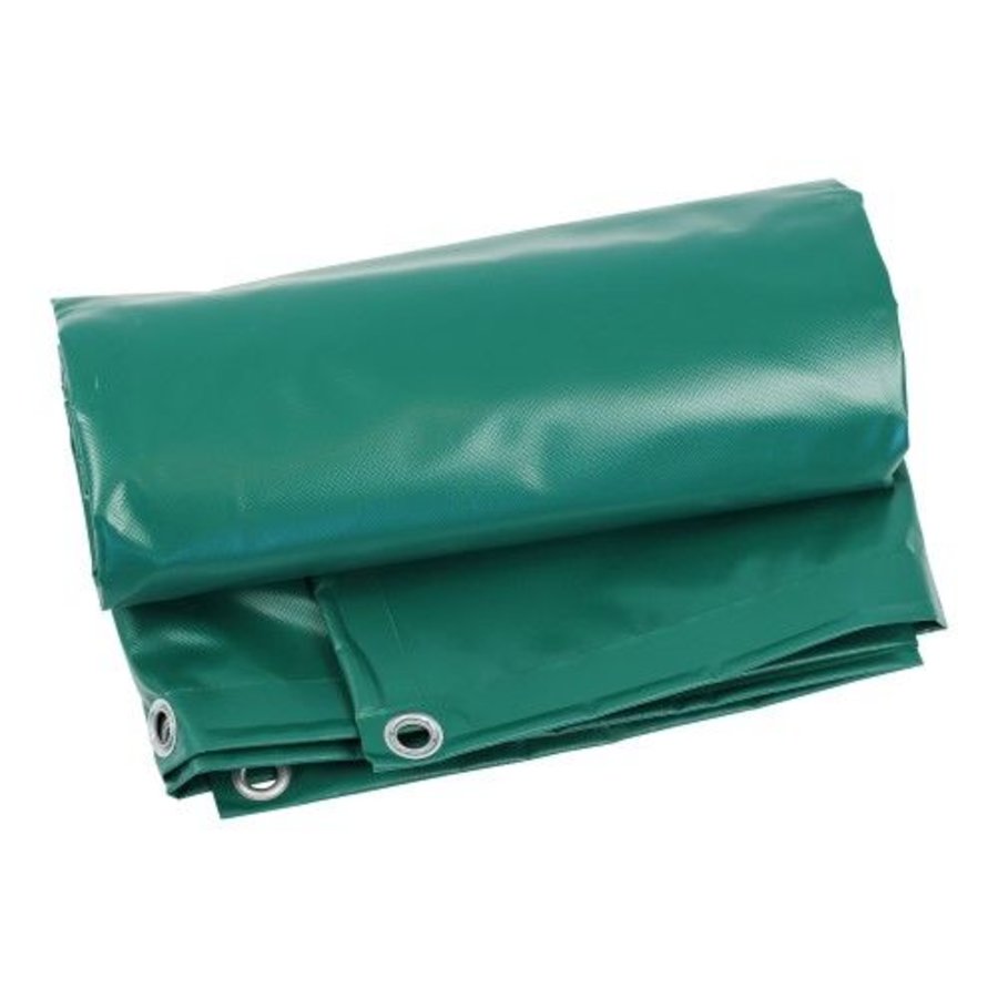 Heavy-duty groundsheet 6x8 PVC 600 gr/m² - Green