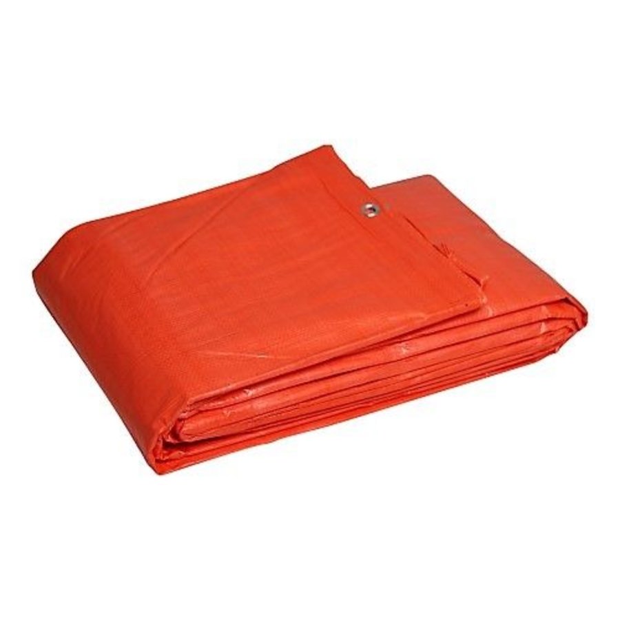 Tarp 8x10 'Light' PE 100 gr/m² - Orange